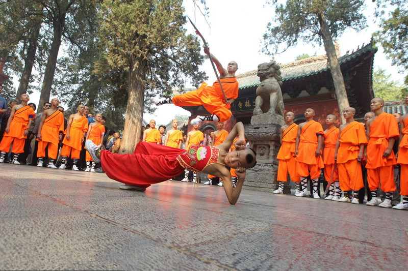 Shaolin Temple in Dengfeng City, Zhengzhou