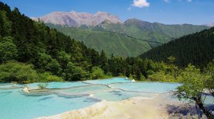 Huanglong Scenic and Historic Interest Area in Sichuan