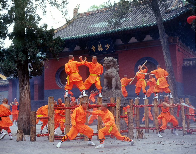 Shaolin Temple (Shaolinsi) in Dengfeng, Zhengzhou